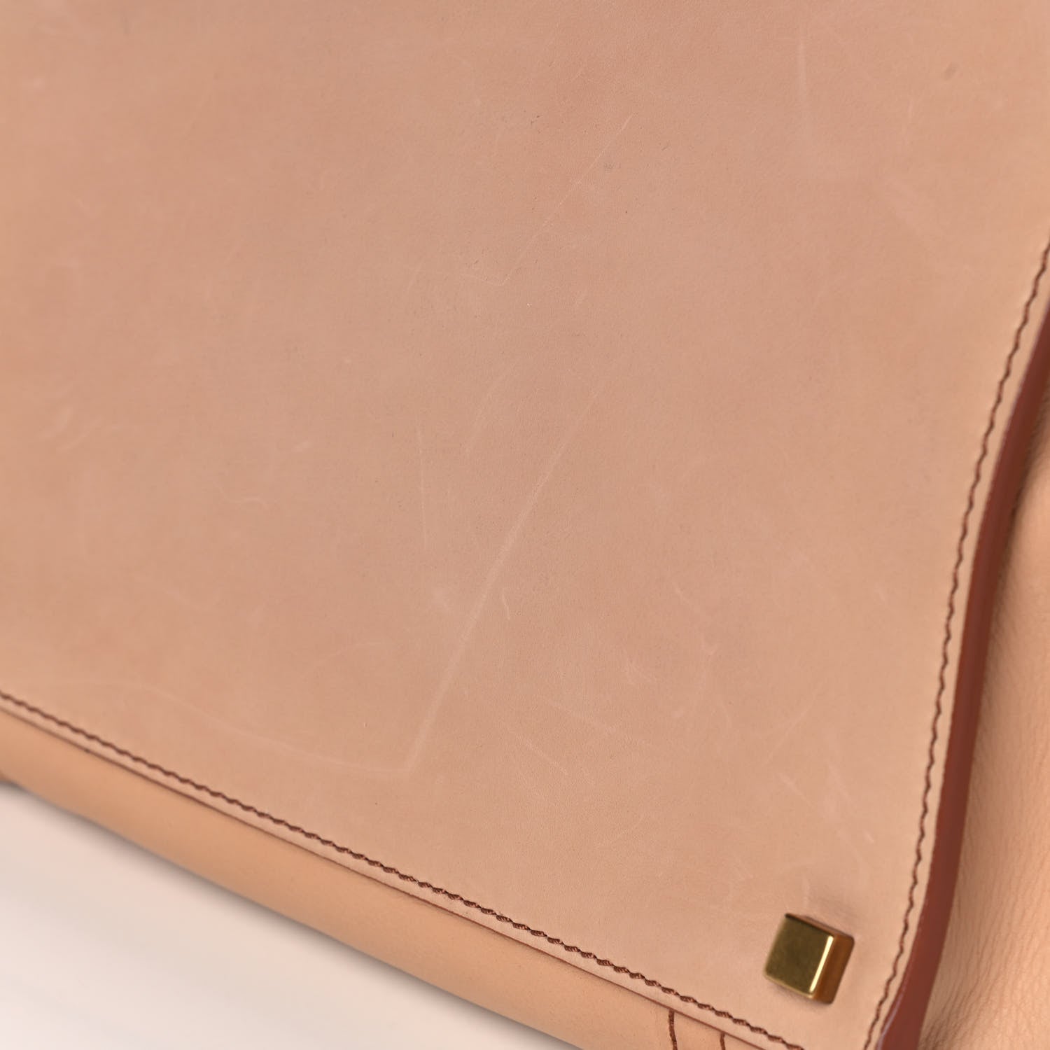 Celine Supple Calfskin Medium Phantom Luggage Flesh 14 of 14