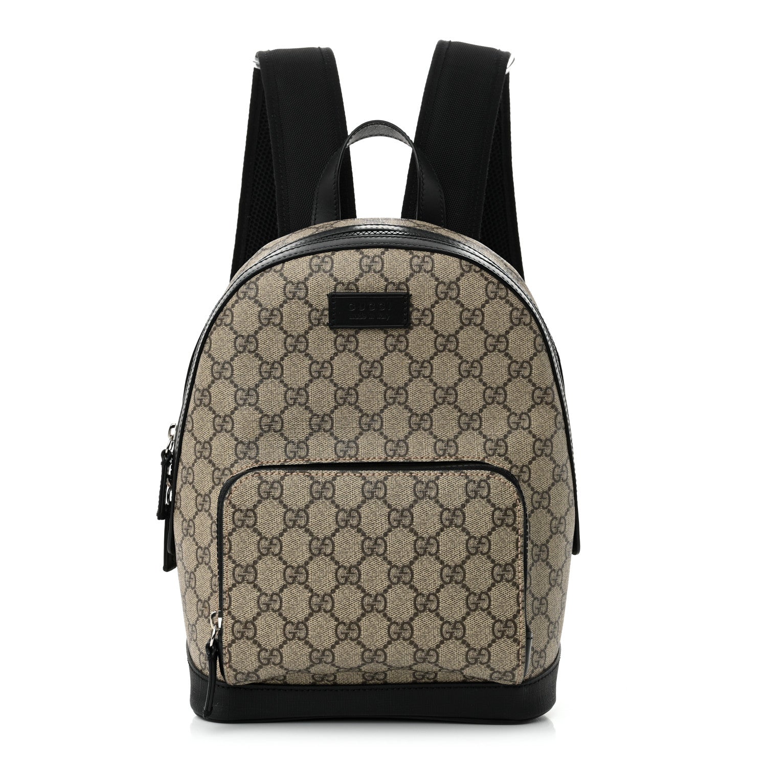 Gucci GG Supreme Monogram Small Eden Day Backpack Black 1 of 10