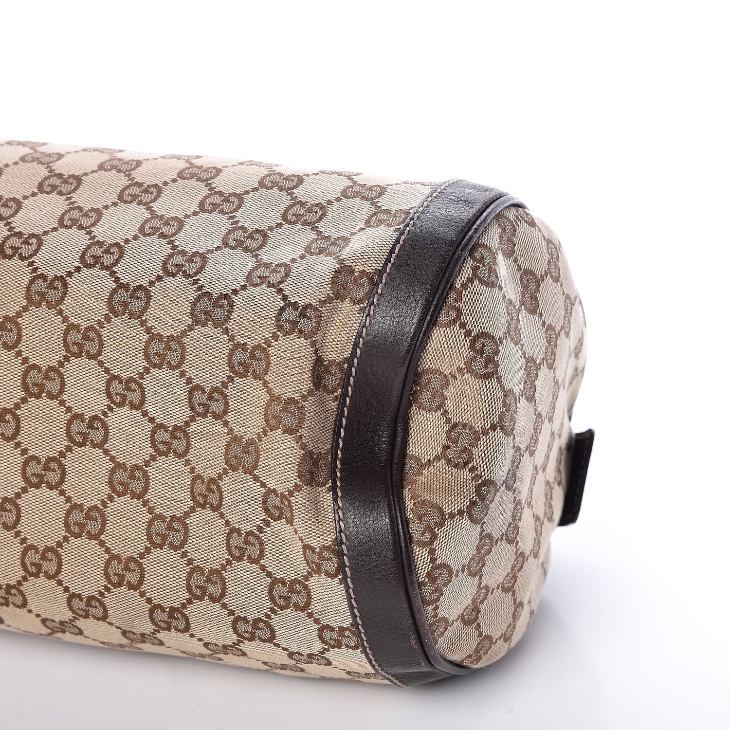 Gucci Monogram Trophy Satchel Ebony 9 of 10
