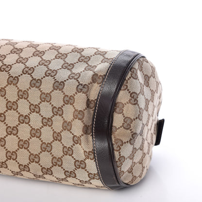 Gucci Monogram Trophy Satchel Ebony 9 of 10