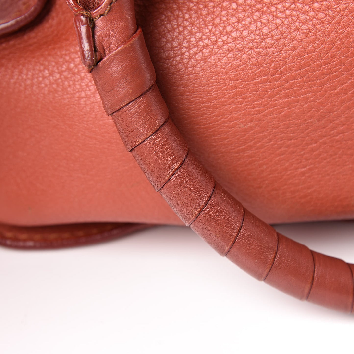Calfskin Medium Marcie Satchel Clay