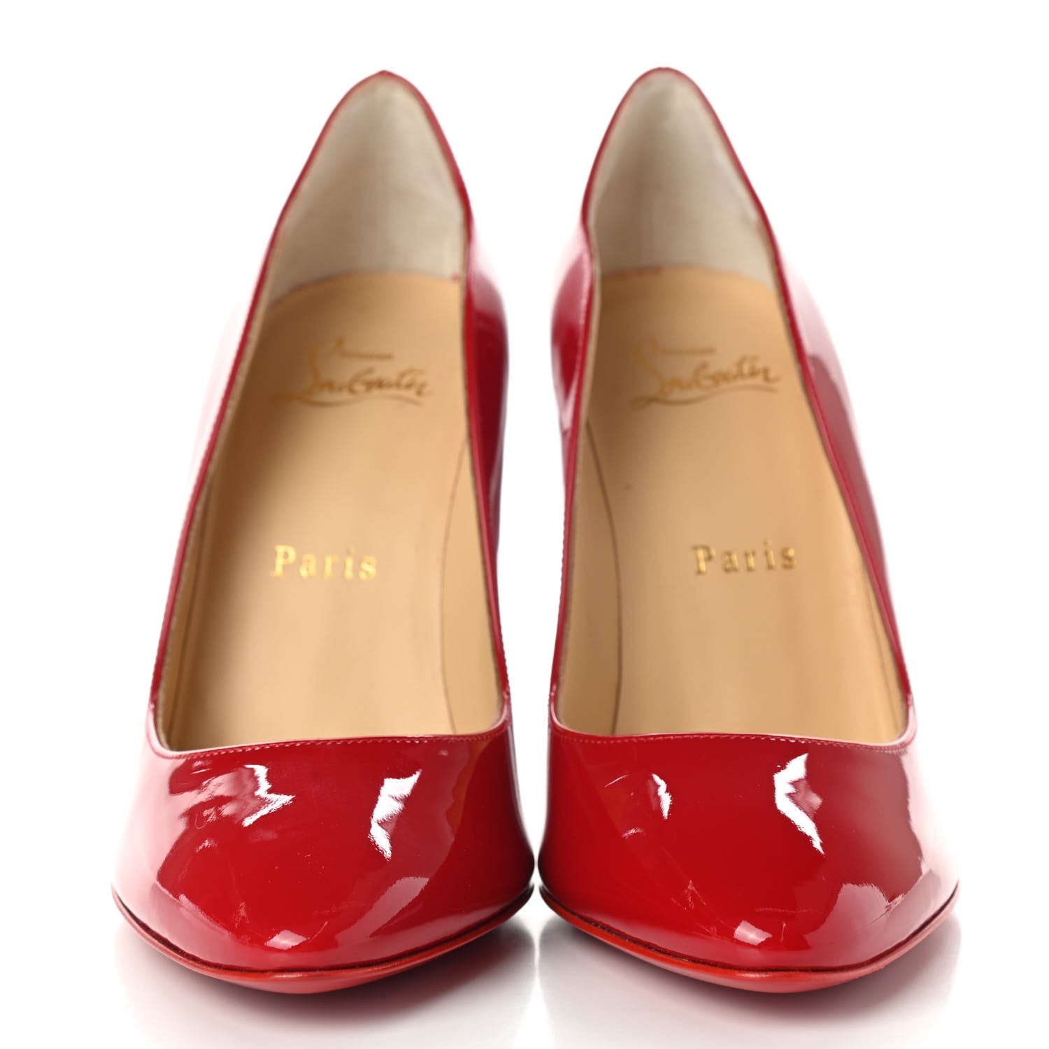 Christian Louboutin Patent Tanja 100 36.5 Loubi 973010