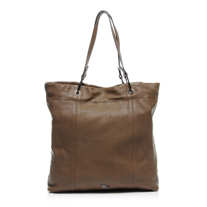 Burberry Leather Packable Tote Brown 1 of 7