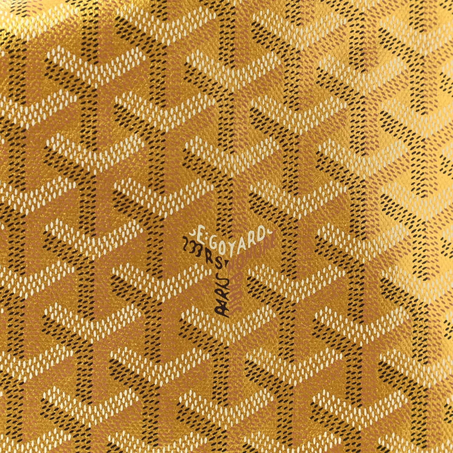 Goyard Goyardine Precious Metals Saint Louis PM Gold 8 of 11