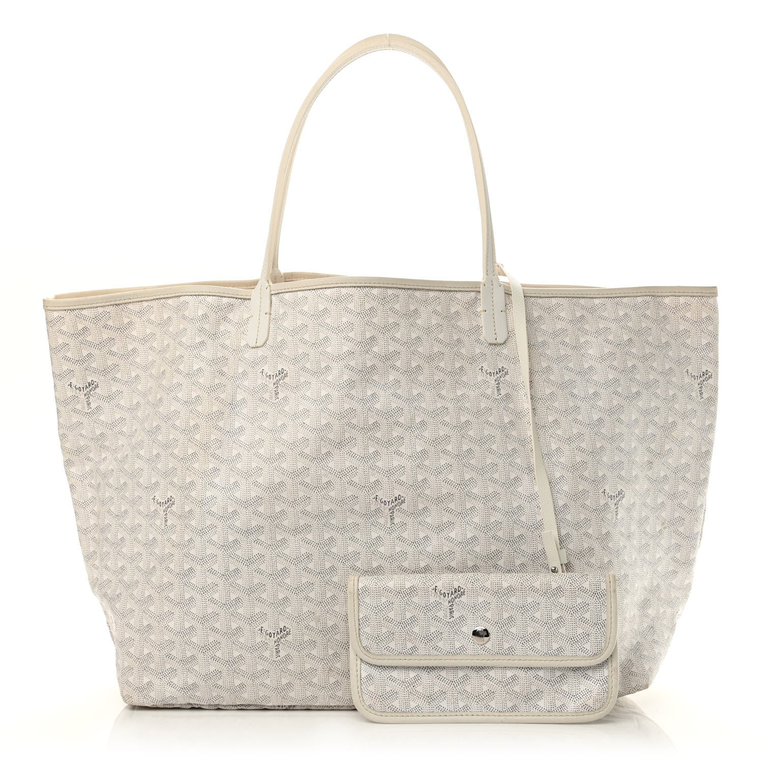 Goyard Goyardine Saint Louis GM White 1 of 11