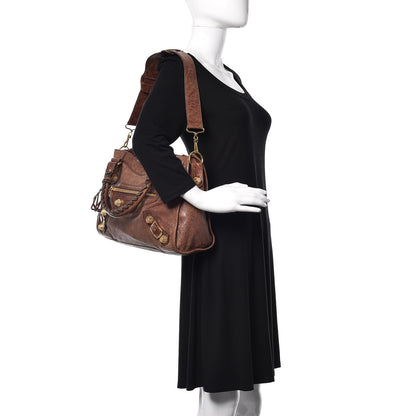 Balenciaga Agneau Giant 21 Gold Hardware City Castagna 2 of 18
