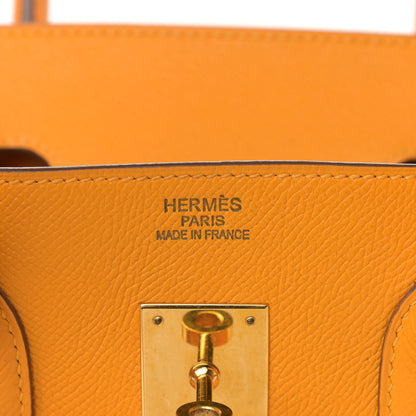 Hermes Epsom Birkin 35 Jaune D'Or 6 of 26