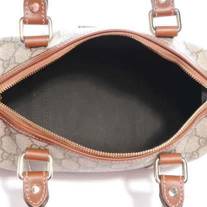 Gucci Monogram Small Boston Brown 5 of 7