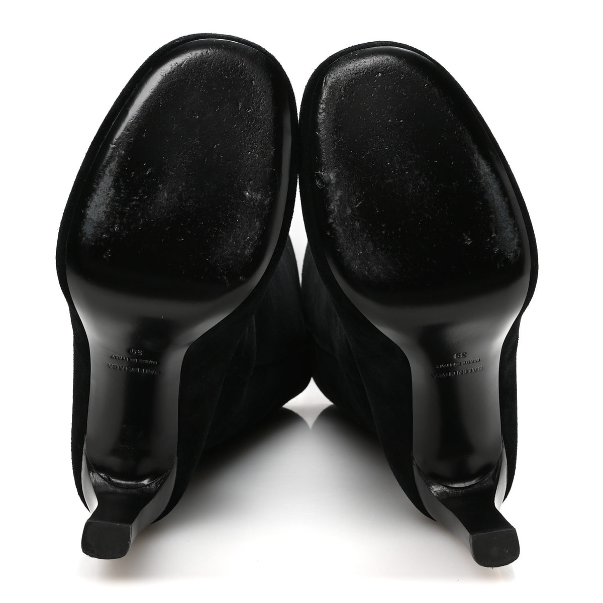 Suede Fargo Boots 39 Black