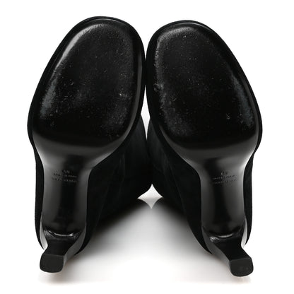 Balenciaga Suede Fargo Boots 39 Black 5 of 7