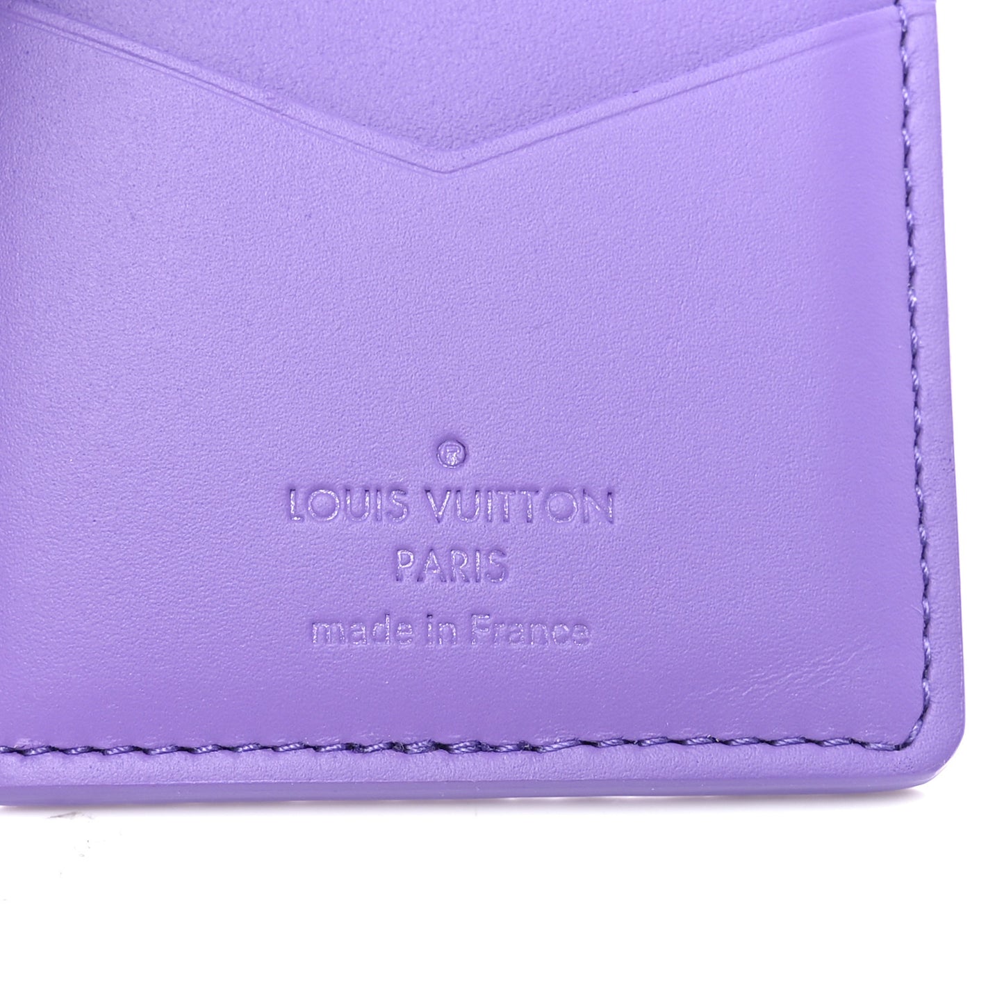 Taurillon Monogram Pocket Organizer Violet