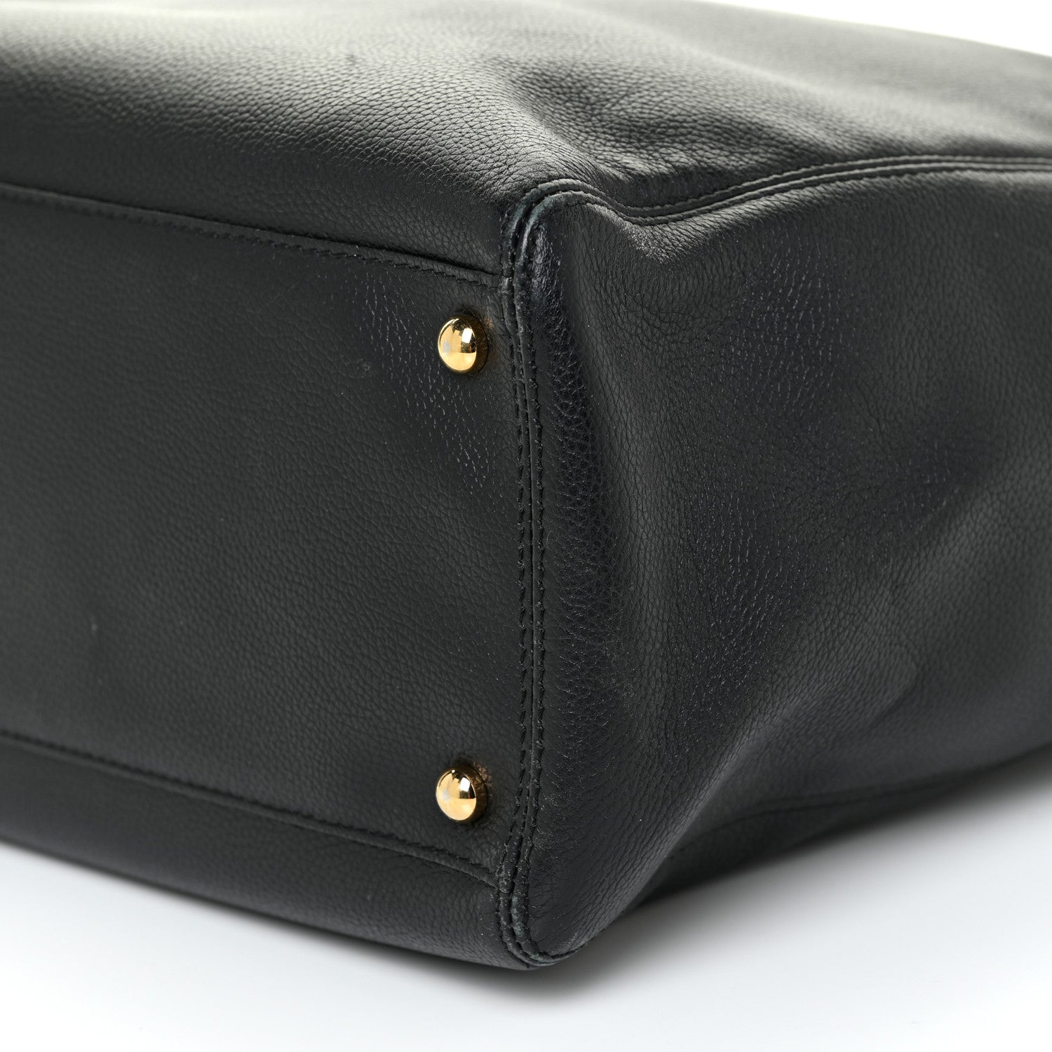 Chanel Calfskin Tall Cerf Tote Black 10 of 16