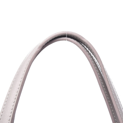 Christian Dior Coated Canvas Cannage Medium Panarea Tote Grey 9 of 10