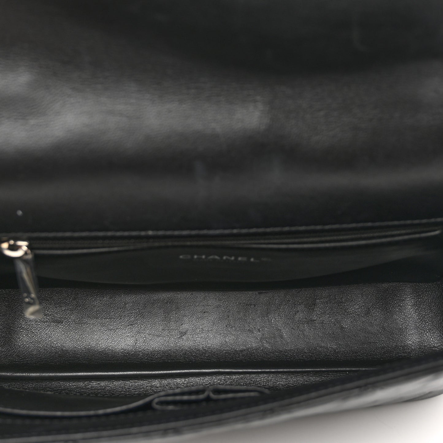 Lambskin Quilted Medium CC Filigree Flap Black