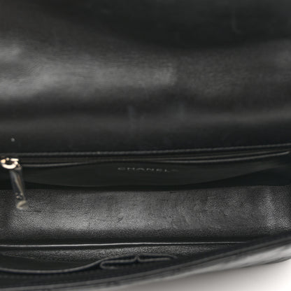 Chanel Lambskin Quilted Medium CC Filigree Flap Black 6 of 13