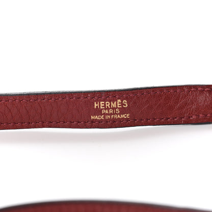 Hermes Taurillon Clemence Retourne Kelly 32 Rouge H 15 of 35