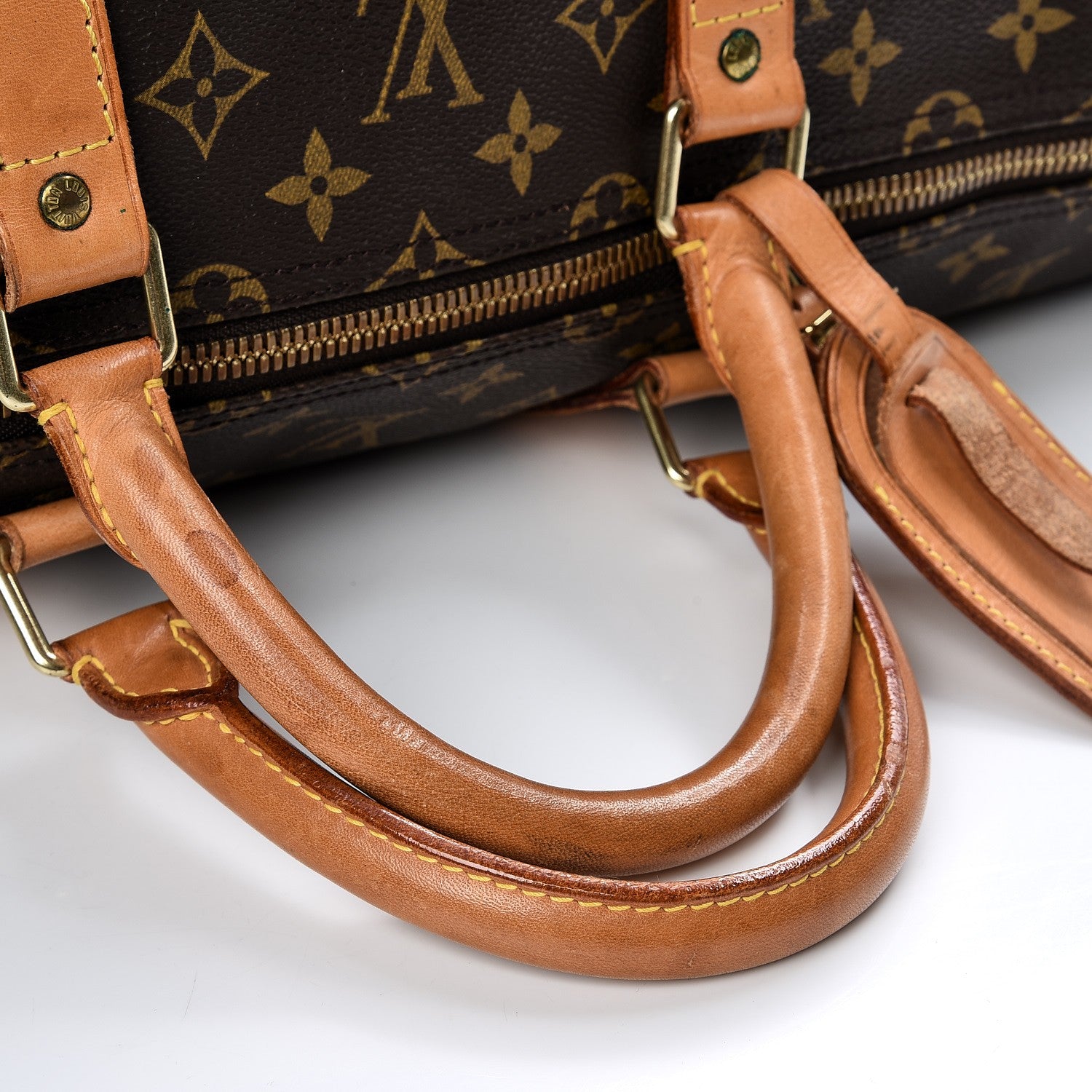 Louis Vuitton Monogram Keepall Bandouliere 55 20 of 23