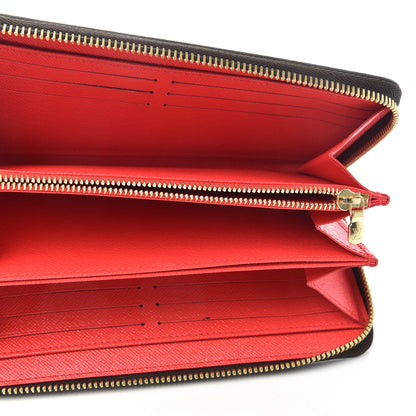Louis Vuitton Damier Ebene 2016 Christmas Animation Zippy Wallet Rouge 5 of 7