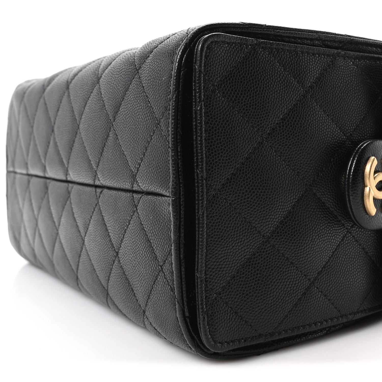 Chanel Caviar Quilted Small Chanel 25 Handbag Black 10 of 11