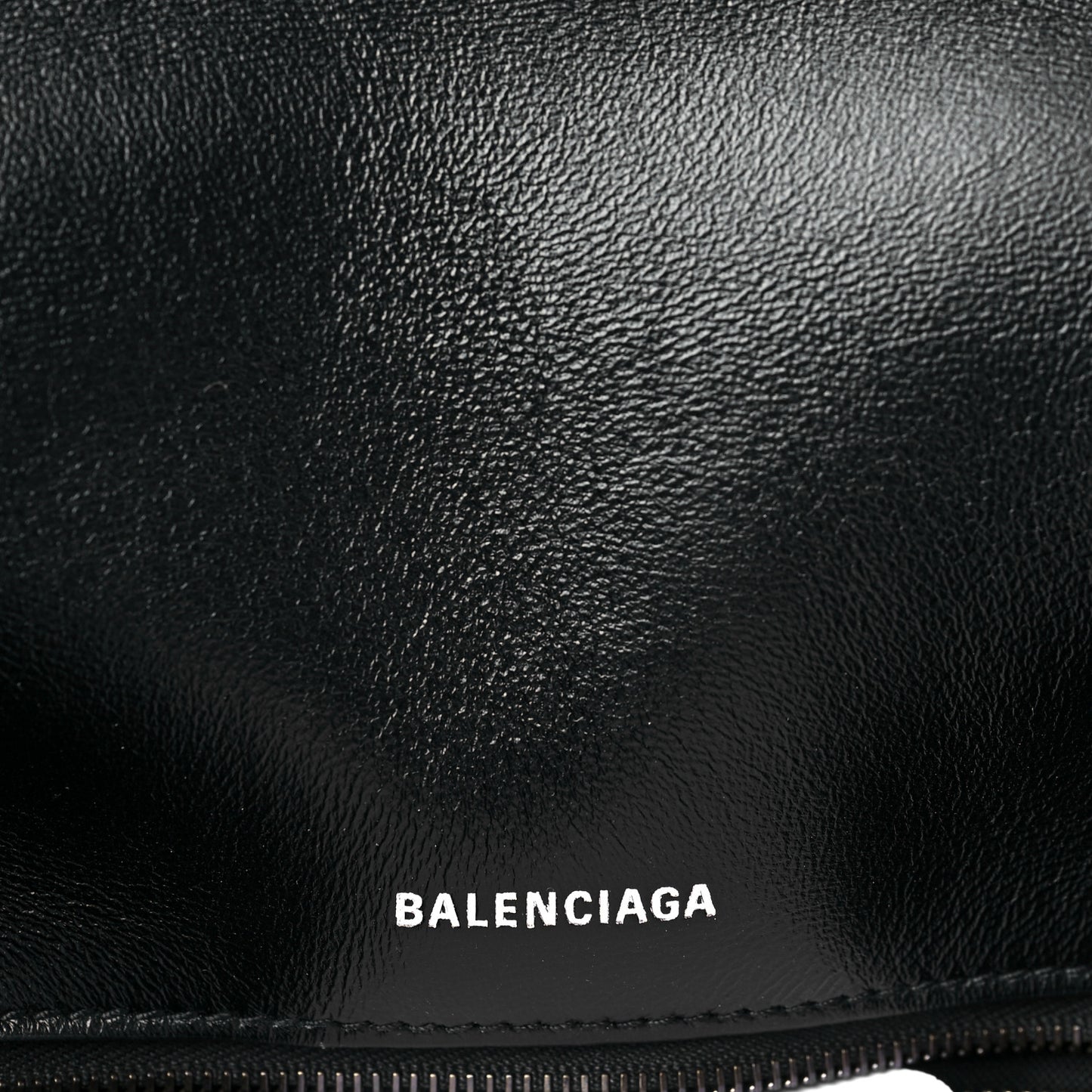 Nappa Calfskin Quilted Touch B Clutch Bag Black