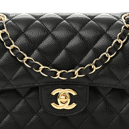 Chanel Caviar Quilted Small Double Flap Black 8 of 11