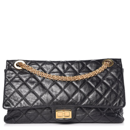 Chanel Aged Calfskin Quilted 2.55 Reissue 228 Flap Black 1 of 17