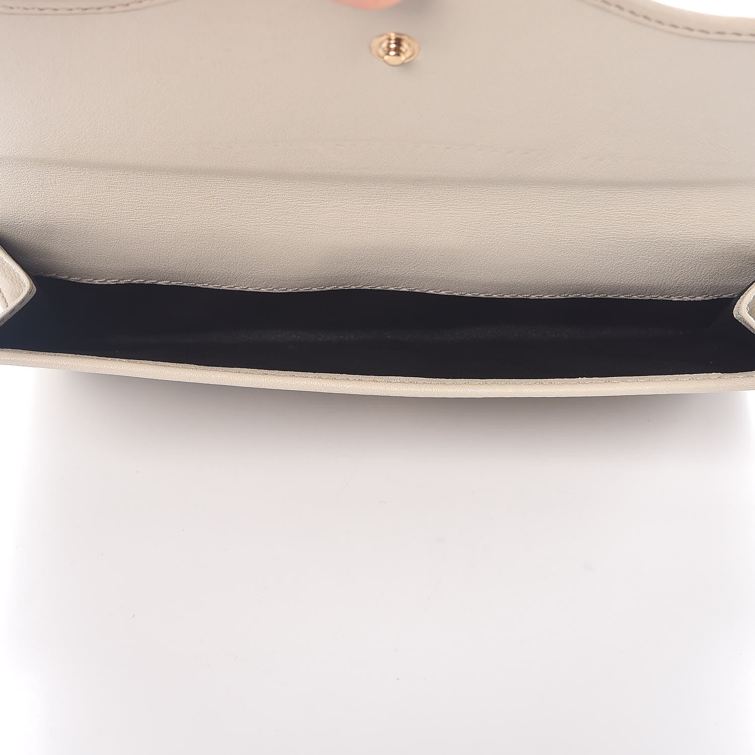 Gucci Monogram Margaux Calfskin Sukey Continental Organizer Wallet Beige Ebony Mystic White 5 of 16