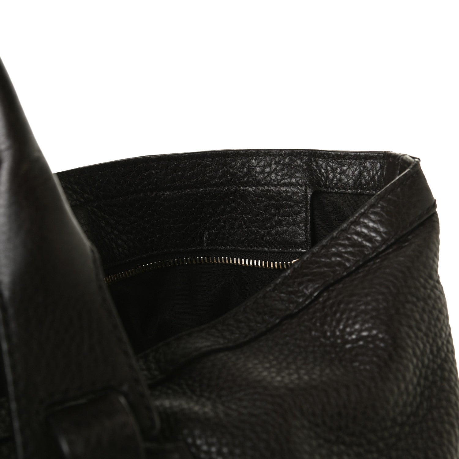 Gucci Calfskin Large Web Heritage Tote Dark Brown 12 of 28