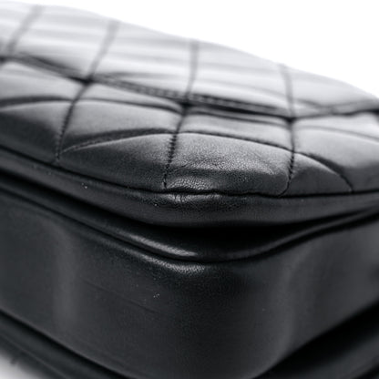 Chanel Lambskin Quilted Medium Trendy CC Flap Dual Handle Bag Black 16 of 22