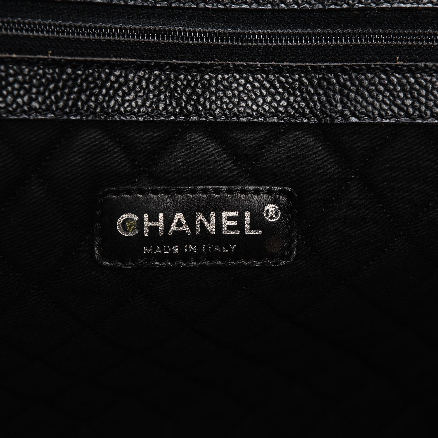 Chanel Coated Canvas Coco Tote Black 6 of 11
