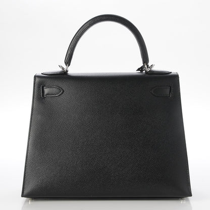 Hermes Epsom Kelly Sellier 28 Black 5 of 38