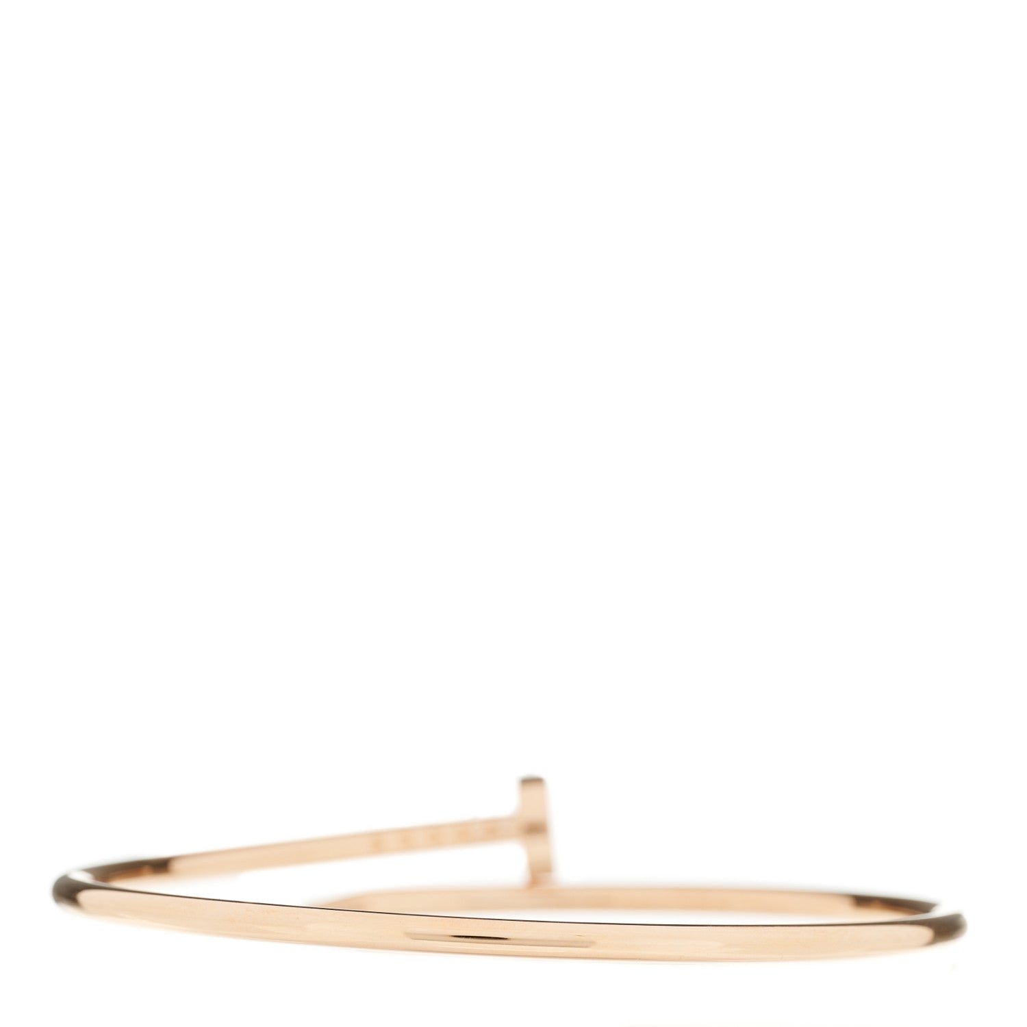 Cartier 18K Pink Gold Small Juste Un Clou Bracelet 16 2 of 4