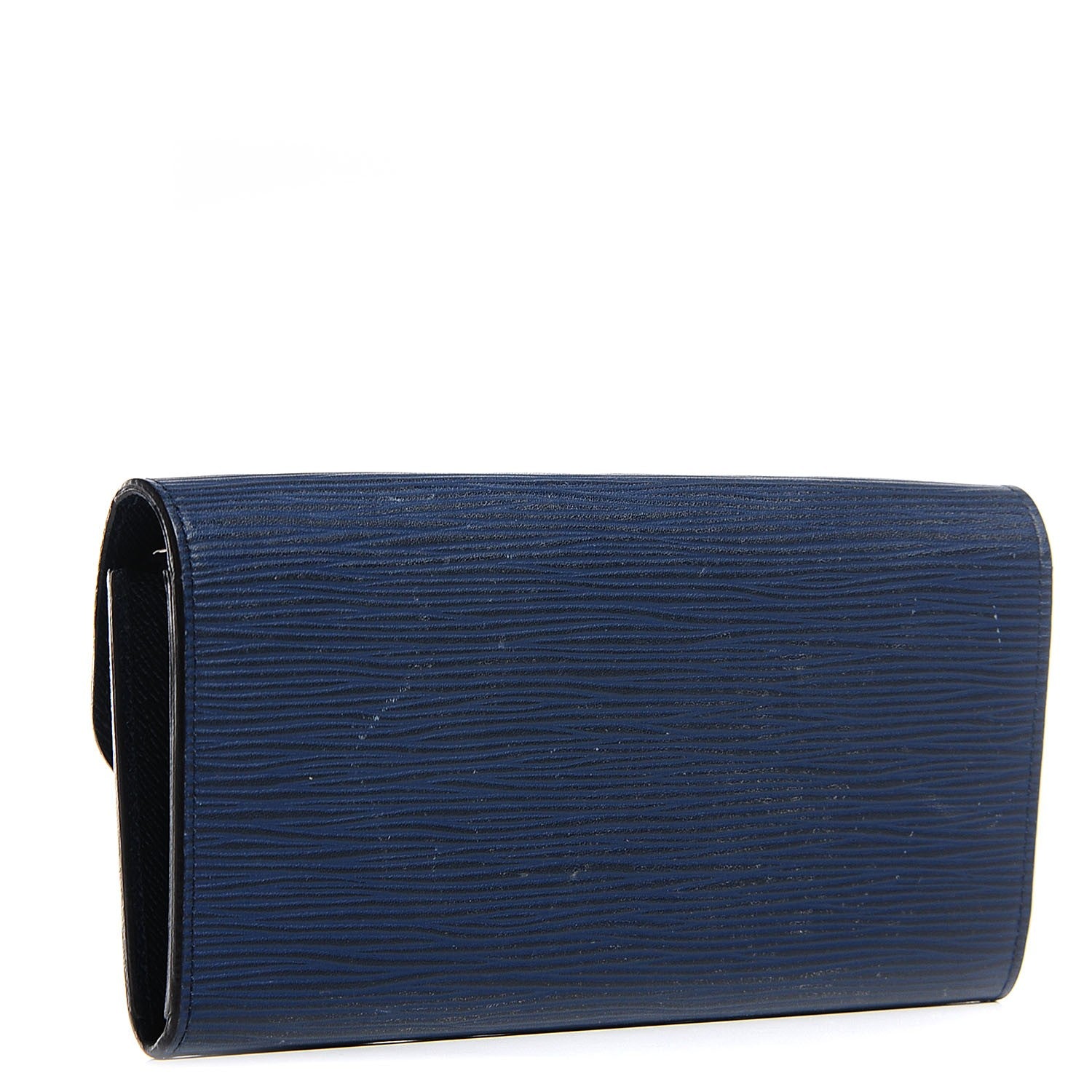 Louis Vuitton Epi Emilie Wallet Indigo 3 of 12