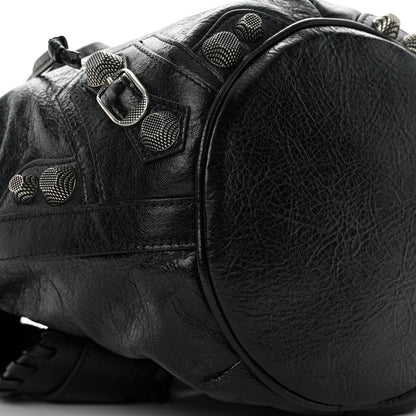 Balenciaga Agneau Arena Small Le Cagole Bucket Bag Black 9 of 11