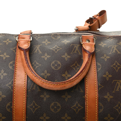 Louis Vuitton Monogram Keepall Bandouliere 50 12 of 14