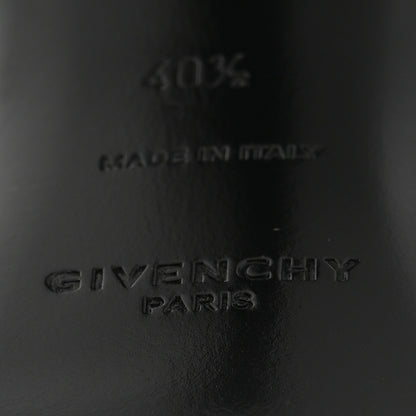Givenchy Smooth Calfskin 4G Square Toe Boots 40.5 Black 7 of 9