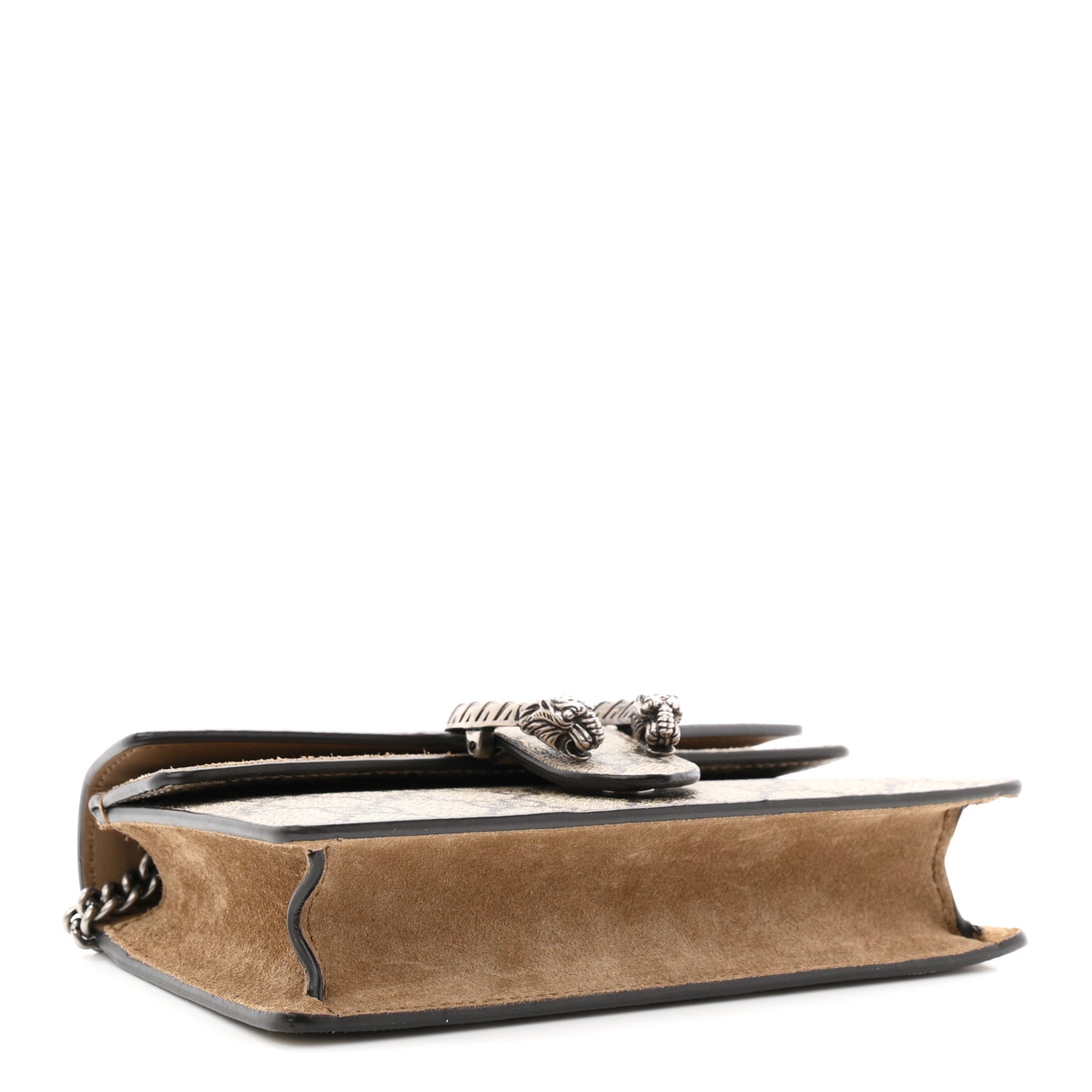 GG Supreme Monogram Super Mini Dionysus Shoulder Bag Taupe