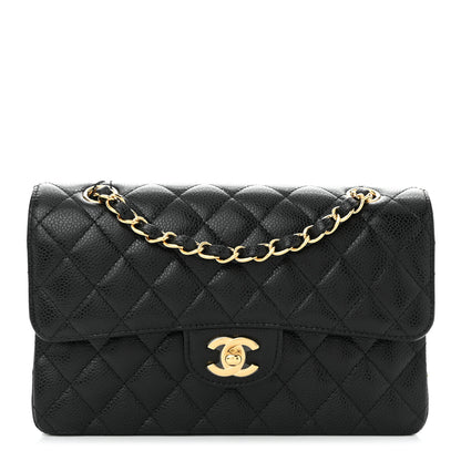 Chanel Caviar Quilted Small Double Flap Black 1 of 10
