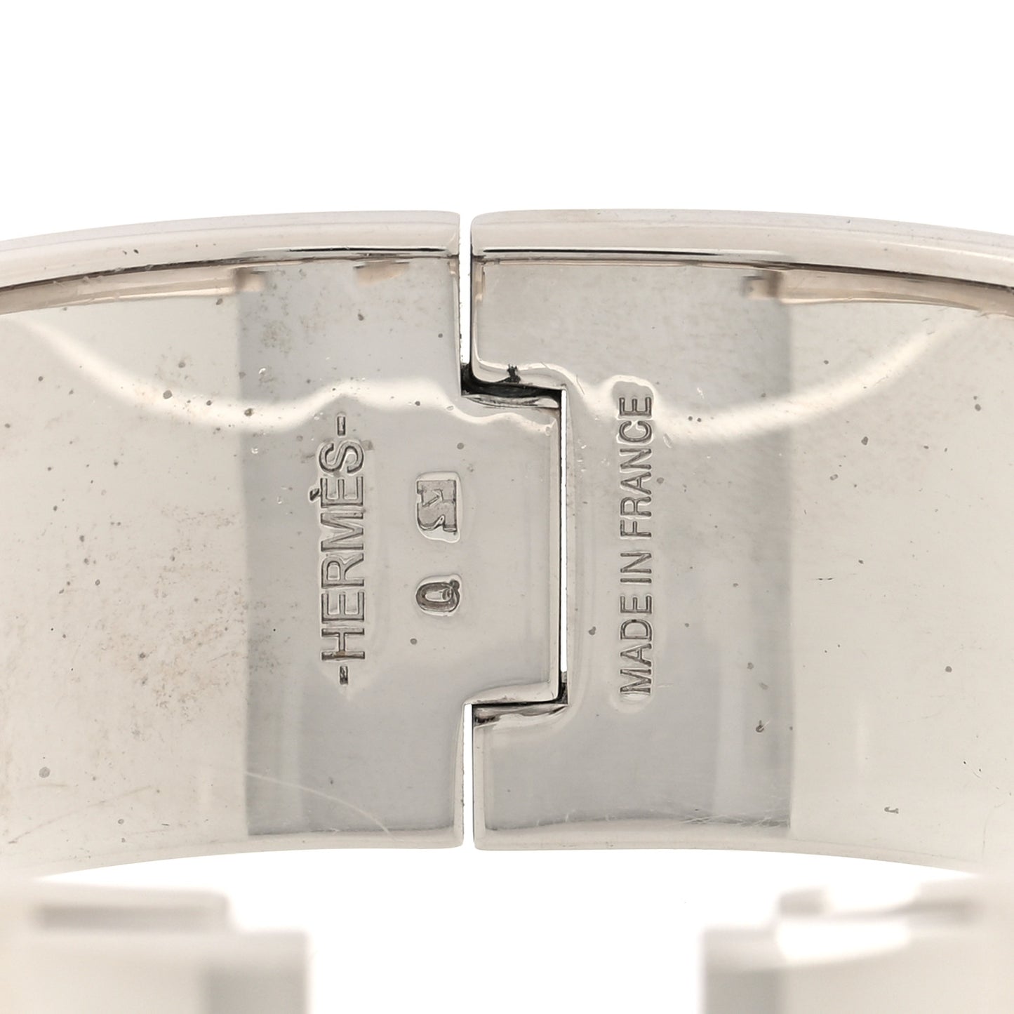 Enamel Wide Clic Clac H Bracelet PM Orange