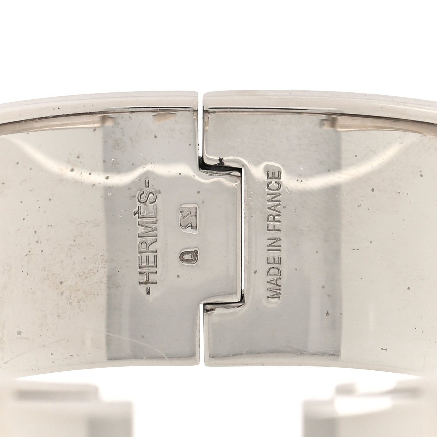 Hermes Enamel Wide Clic Clac H Bracelet PM Orange 4 of 4