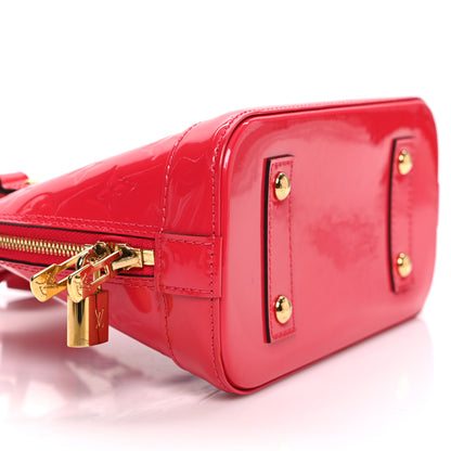 Louis Vuitton Vernis Alma BB Rose Indien 8 of 12