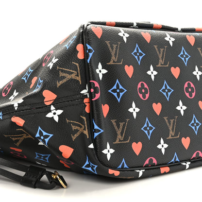 Louis Vuitton Game On Neverfull MM Black 8 of 9