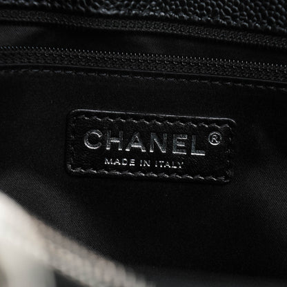 Chanel Caviar Quilted Grand Shopping Tote GST Black 6 of 7