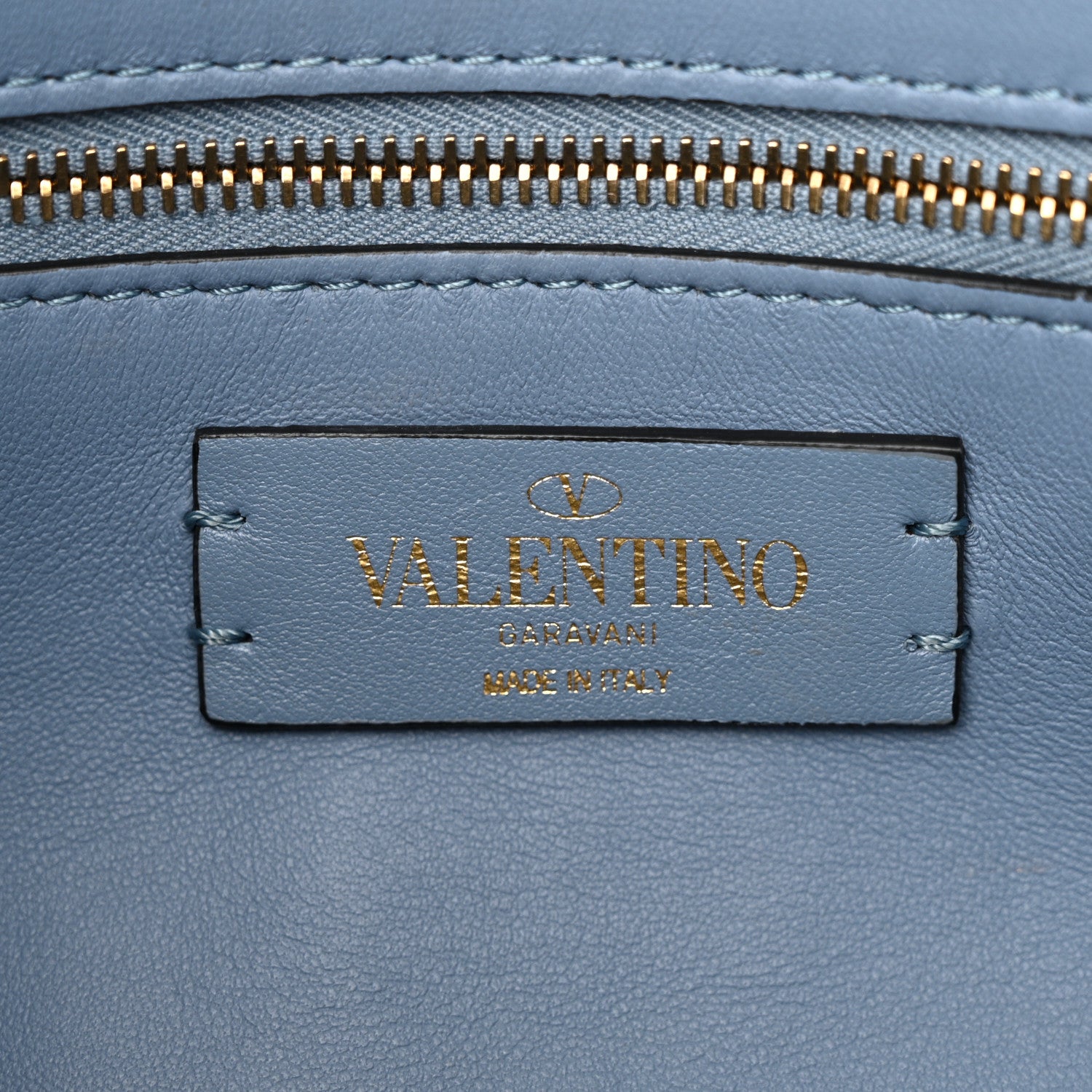 Valentino Garavani Nappa Large Roman Stud Shoulder Bag Niagara 6 of 11