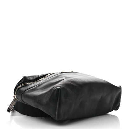Saint Laurent Calfskin City Belt Bag Black 4 of 8
