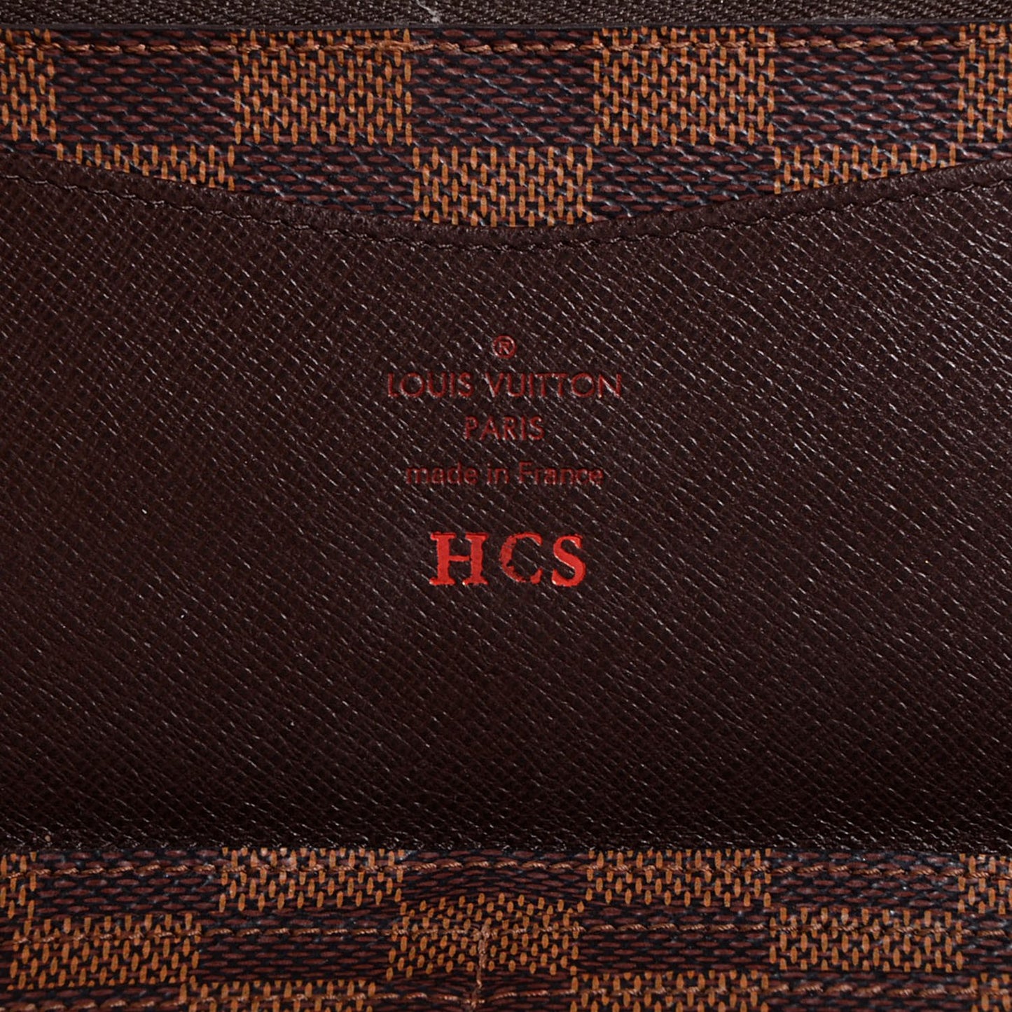 LOUIS VIUITTON Damier Ebene Josephine Wallet