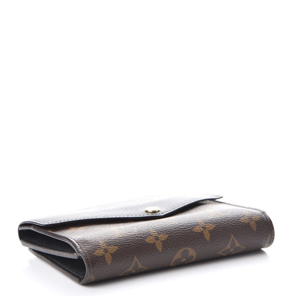Louis Vuitton Monogram Pallas Compact Wallet Black 4 of 7