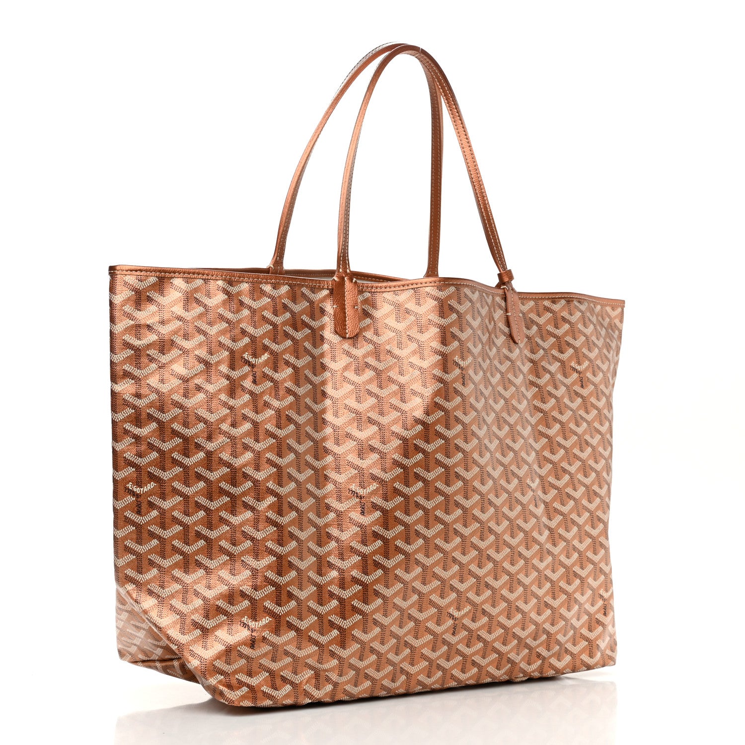 Goyard Goyardine Precious Metals Saint Louis GM Rose Gold 4 of 11