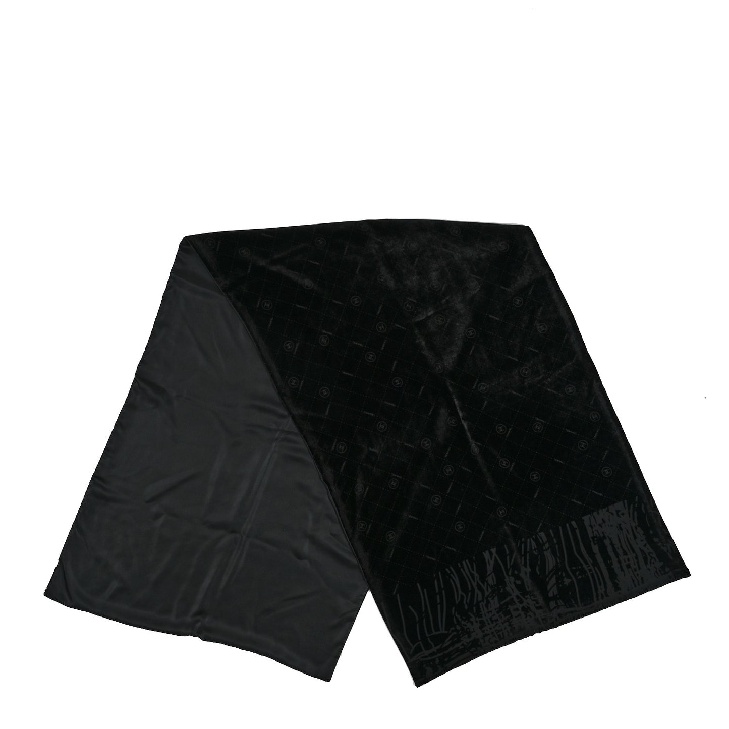 Cashmere CC Shawl Black Silver