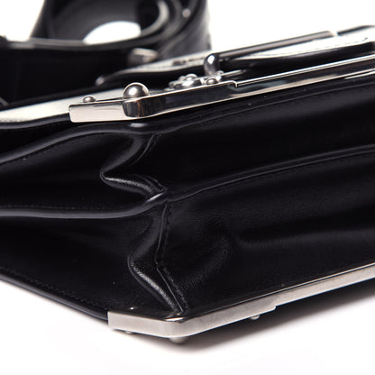 Prada City Calf Saffiano Cahier Bag Black 7 of 11